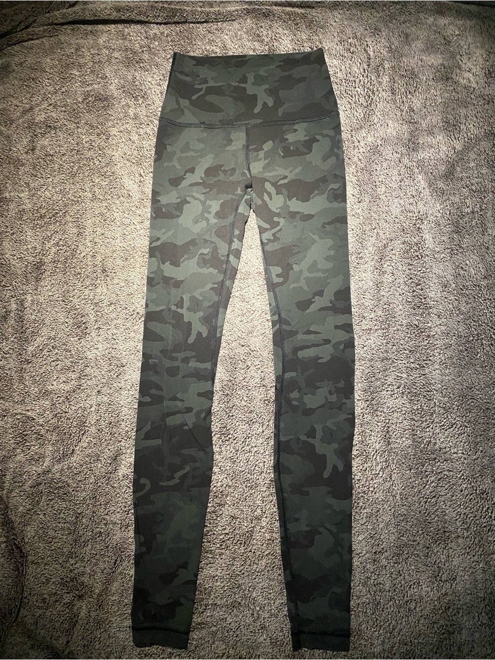 Lululemon Athletica Camo High Rise Leggings